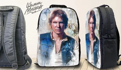 Прикольные футболки: рюкзак star wars 6